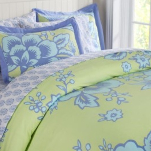 Pottery Barn Bedding Garden Party Twin Duvet Periwinkle Poshmark